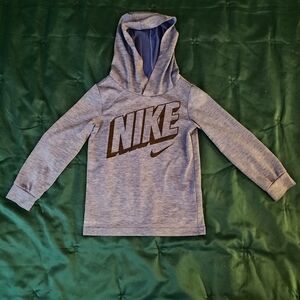 3T Nike Dri-fit Blue marl , long sleeve hoodie
